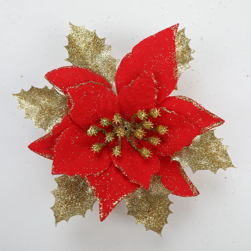 Dekorative glitzernde Blumenakzent Brosche Brehn