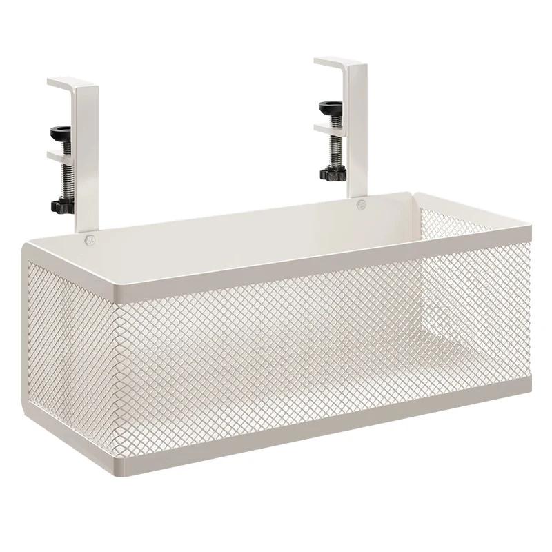 Unter-Tisch Klemmen-Mesh-Kabel- und Stromleistenorganizerkorb