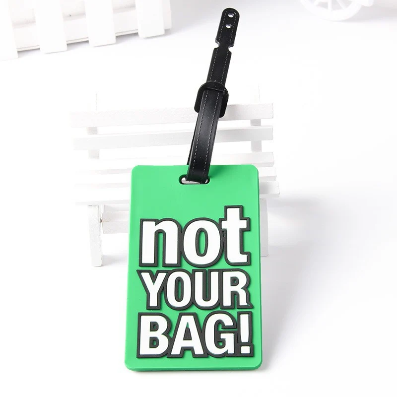 Kreative Spruch-Taschenanhänger Skanto