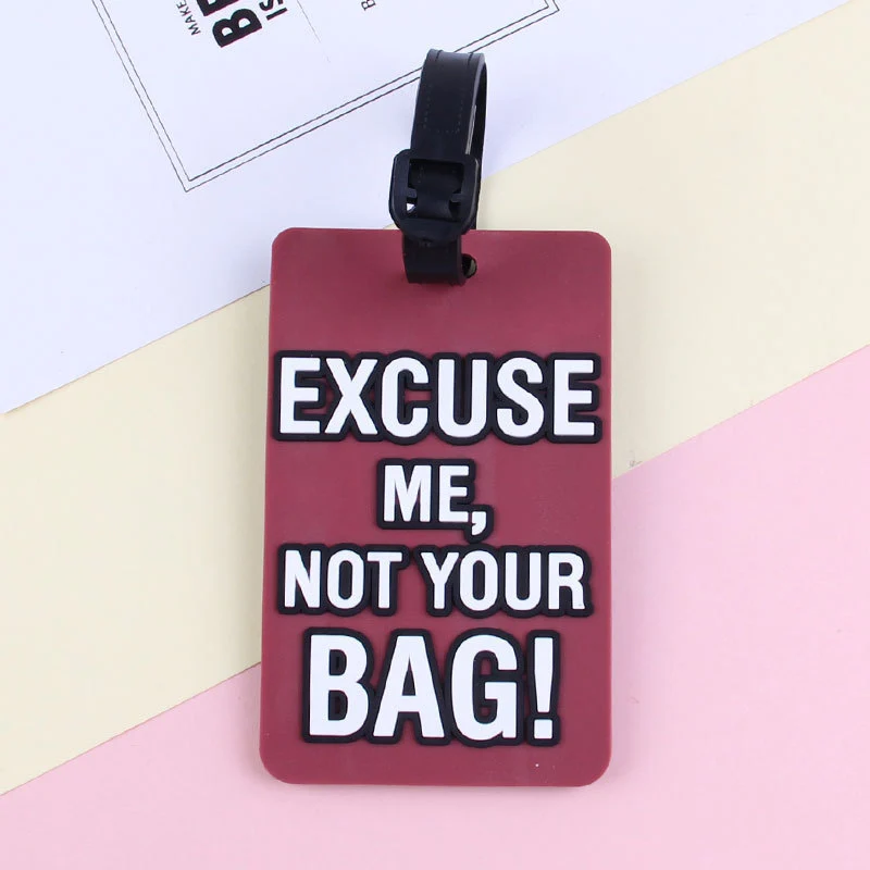 Kreative Spruch-Taschenanhänger Skanto