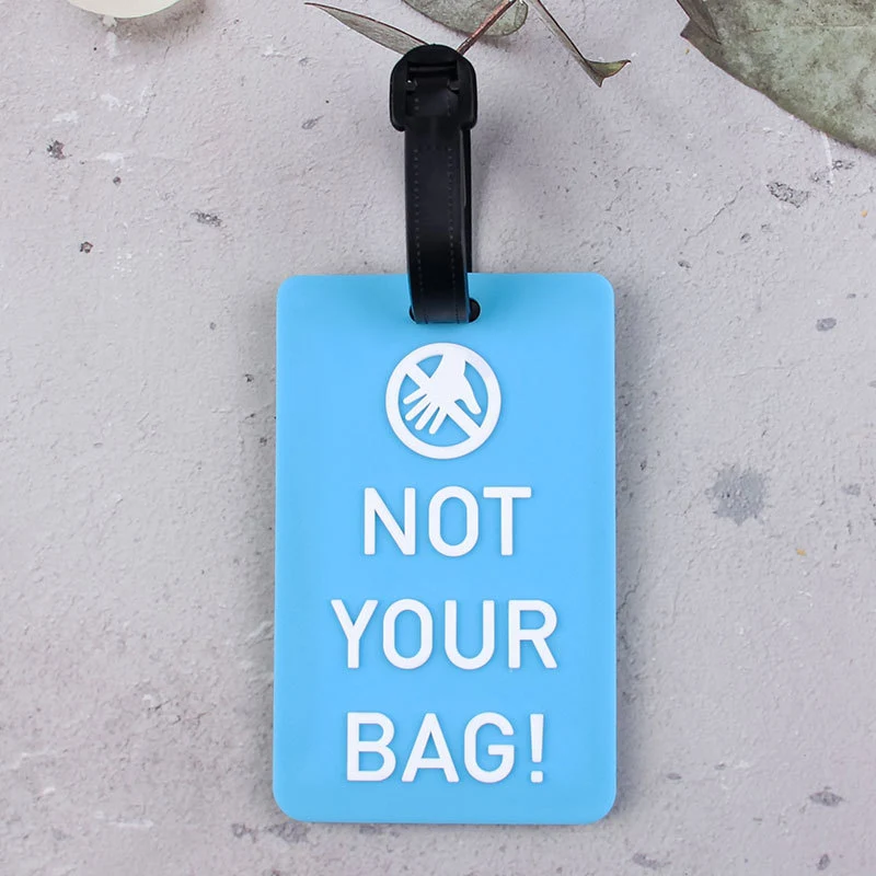 Kreative Spruch-Taschenanhänger Skanto