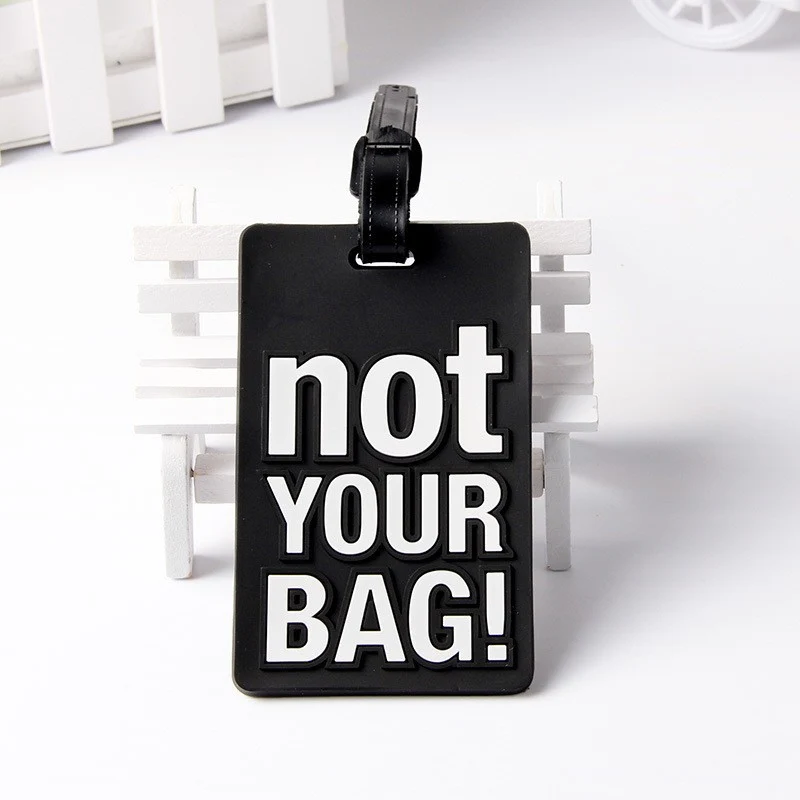 Kreative Spruch-Taschenanhänger Skanto