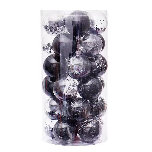 Dekorative Glitzer Weihnachtsornamente Brehn