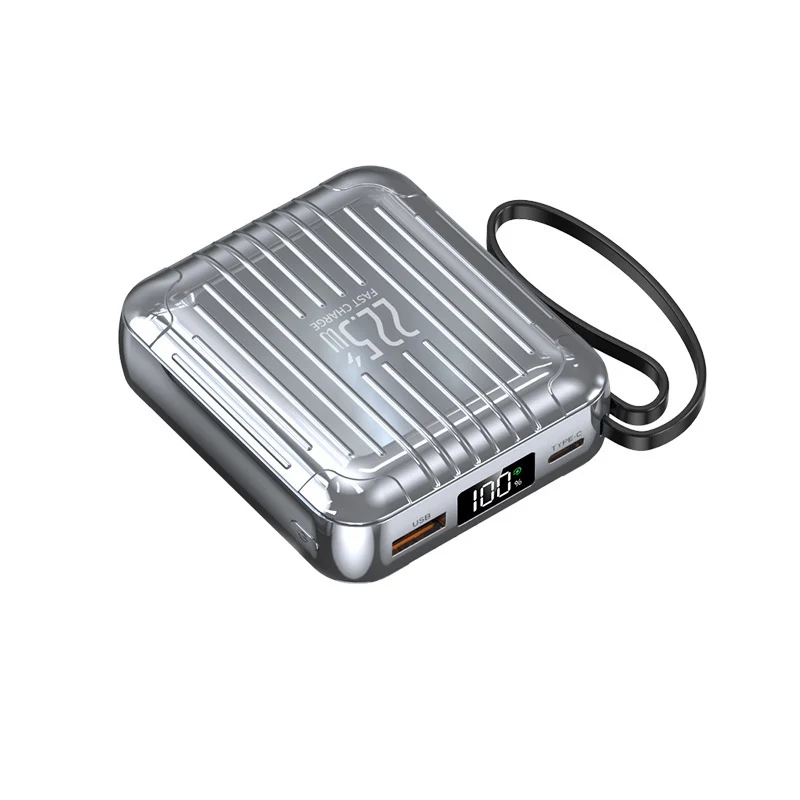 Tragbare Powerbank mit innovativer Schnellladung und ergonomischem Design Skanto