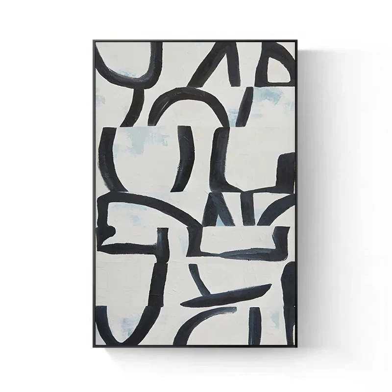 Abstrakte Geometrische Wandkunst Leinwand