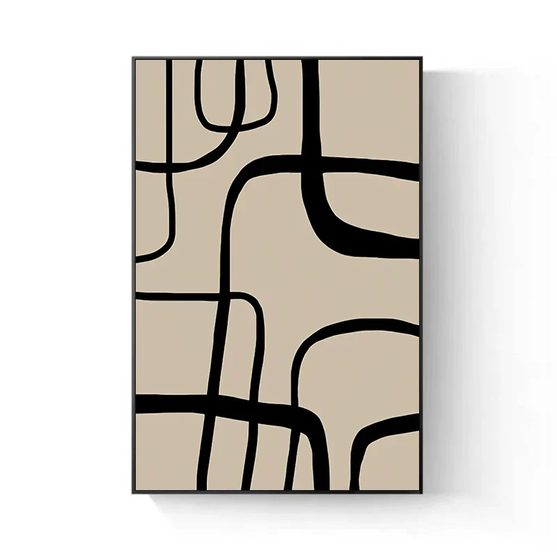 Abstrakte Geometrische Wandkunst Leinwand