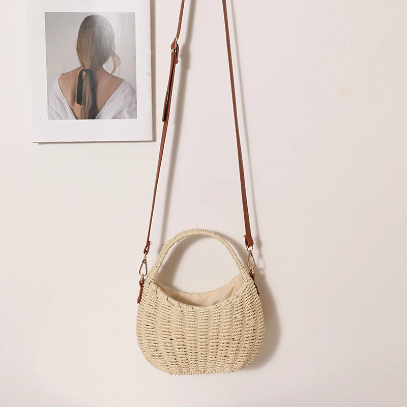 Hochwertige Handtasche aus Naturmaterial Skanto