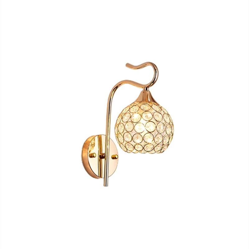 Elegante Kristall Wandlampe
