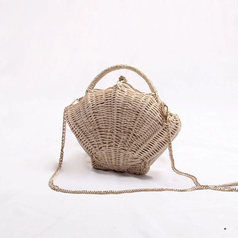 Handgemachte Strandtasche im organischen Design Skanto