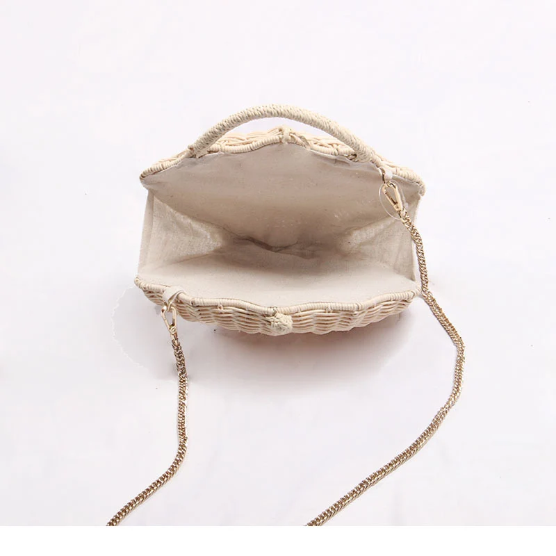 Handgemachte Strandtasche im organischen Design Skanto