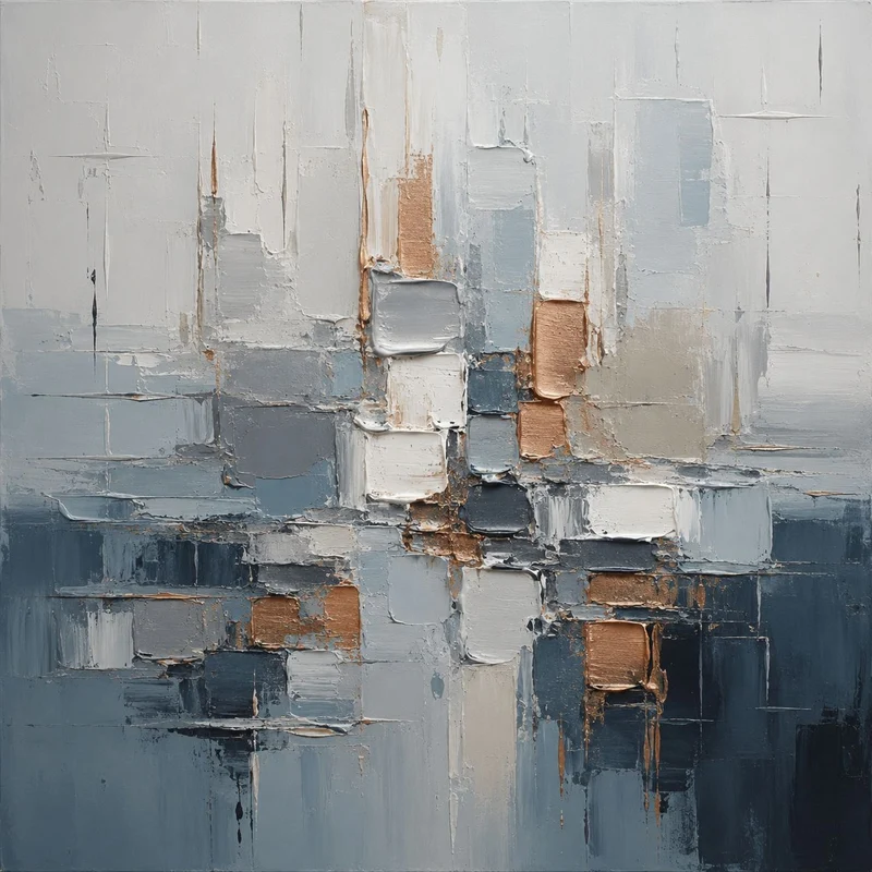 Abstrakte Geometrische Leinwandkunst