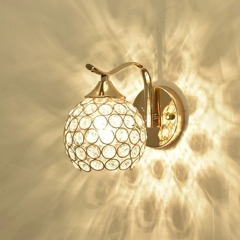 Kristallakzent-Wandlampe