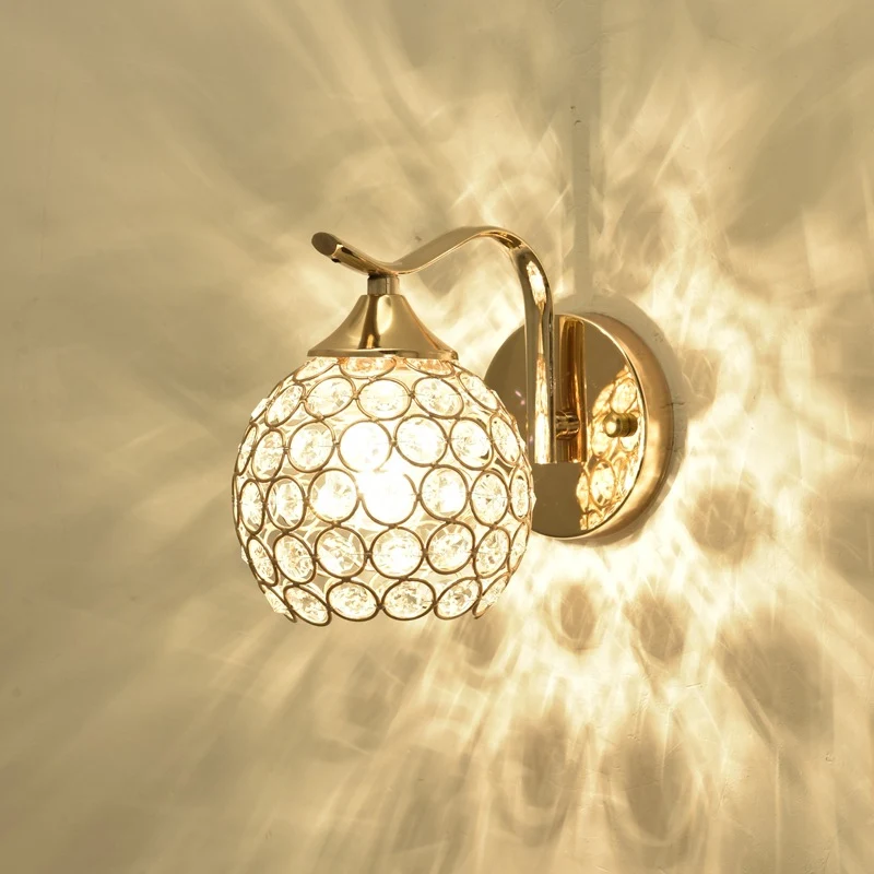 Kristallakzent-Wandlampe