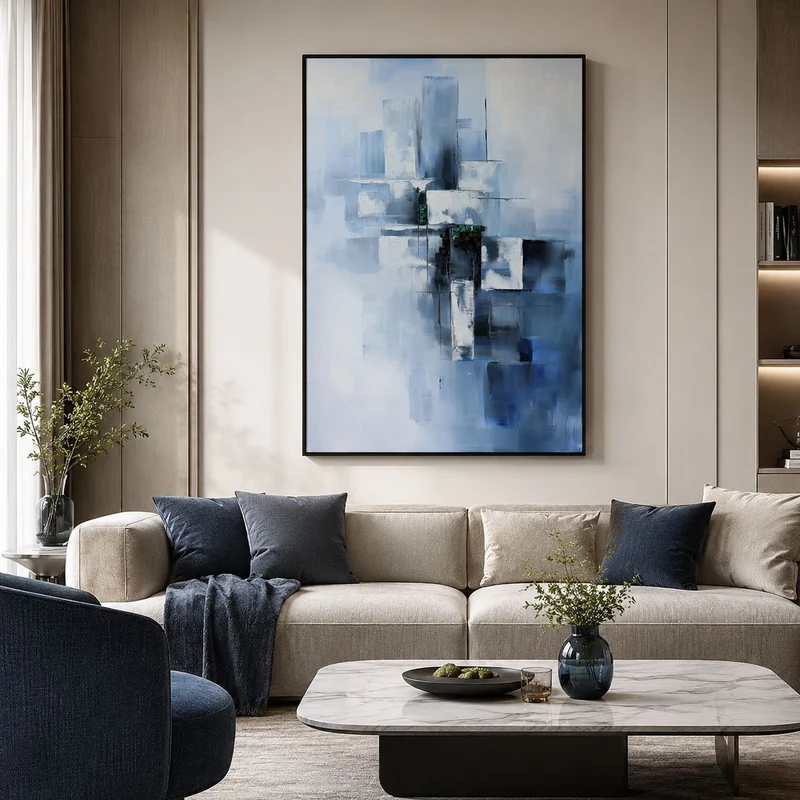 Künstlerisches Dekorationsstück für moderne Innenräume