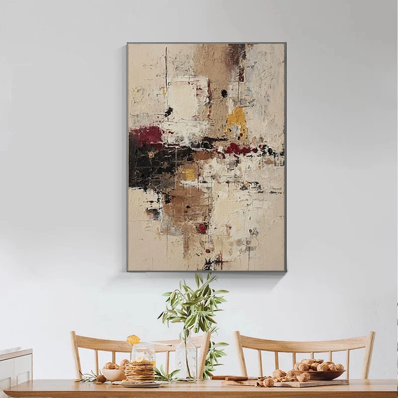 Abstrakter Expressionismus Leinwandkunst für Wände