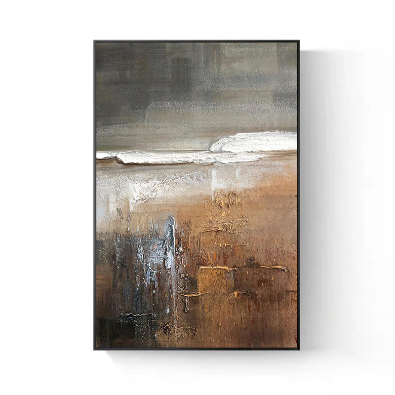 Abstract Texturiertes Wandkunstwerk für das Zuhause