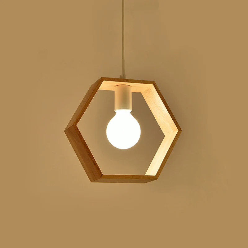 Geometrische Pendelleuchte
