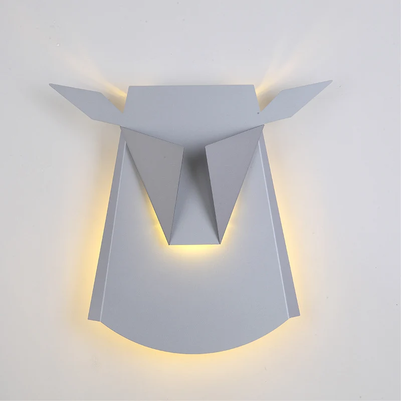 Kreative tierische Wandlampe