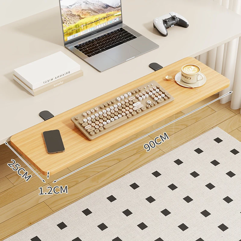Clip-On Bambus Klappbecher und Snack-Seiten Tisch mit verstellbarem Drehklemme