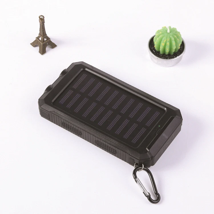 Solar-Powerbank mit robustem Design und integrierter Schnellladefunktion Skanto