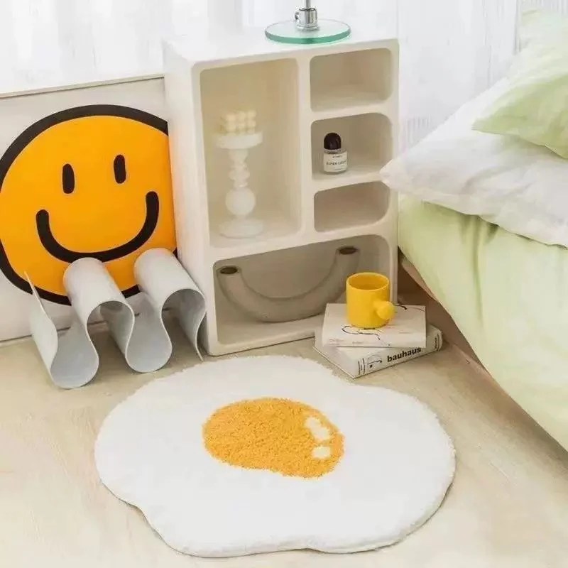 Plüsch Zitronenförmige Badematte