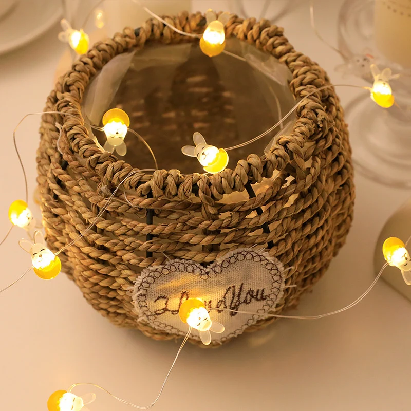 Dekorative Bienen-Lichterkette Brehn