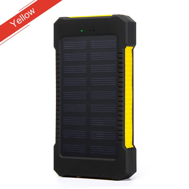 Solar-Powerbank mit Schnellladefunktion und robustem Design Skanto