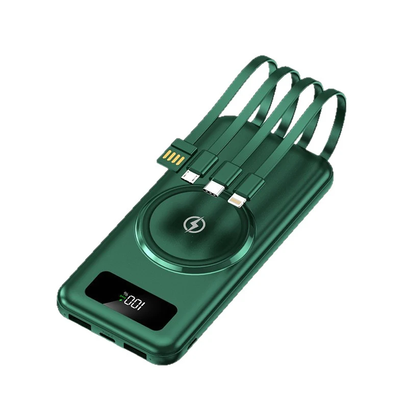 Powerbank mit kabelloser Ladefunktion von Skanto
