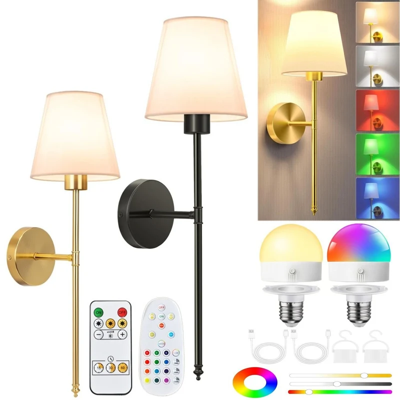 Moderne verstellbare Wandlampe
