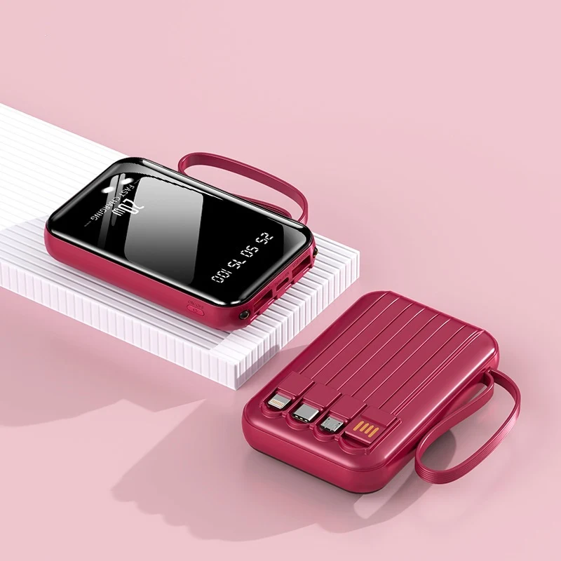 Powerbank mit innovativem Schnellladen und Digitaldisplay Skanto