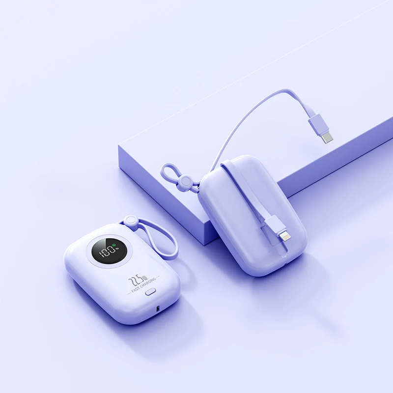 Powerbank mit Digitaldisplay von Skanto