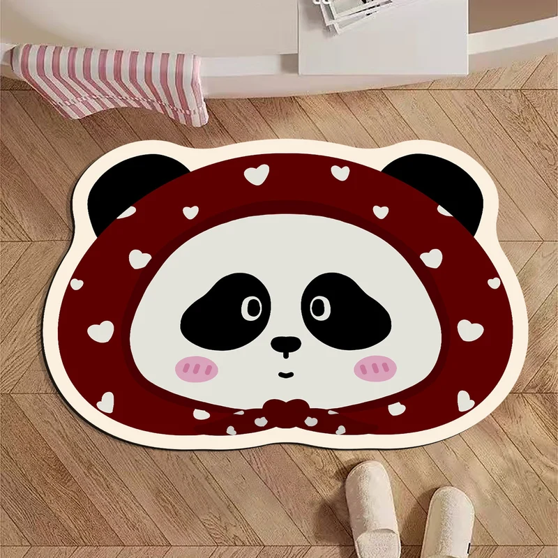 Panda-Themen Charmante Badematte