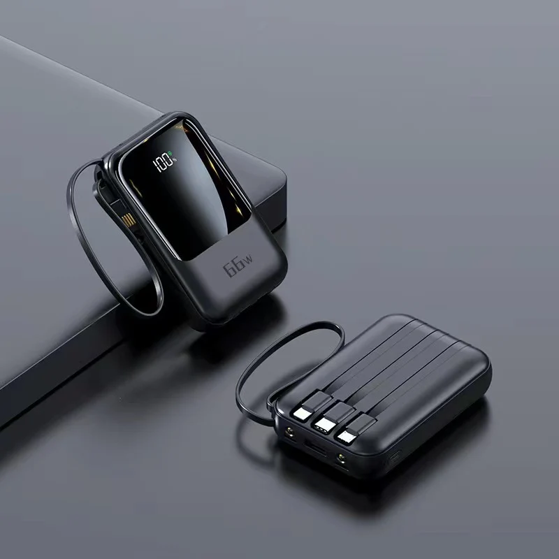 Multifunktionale Powerbank mit digitaler Ladeanzeige Skanto
