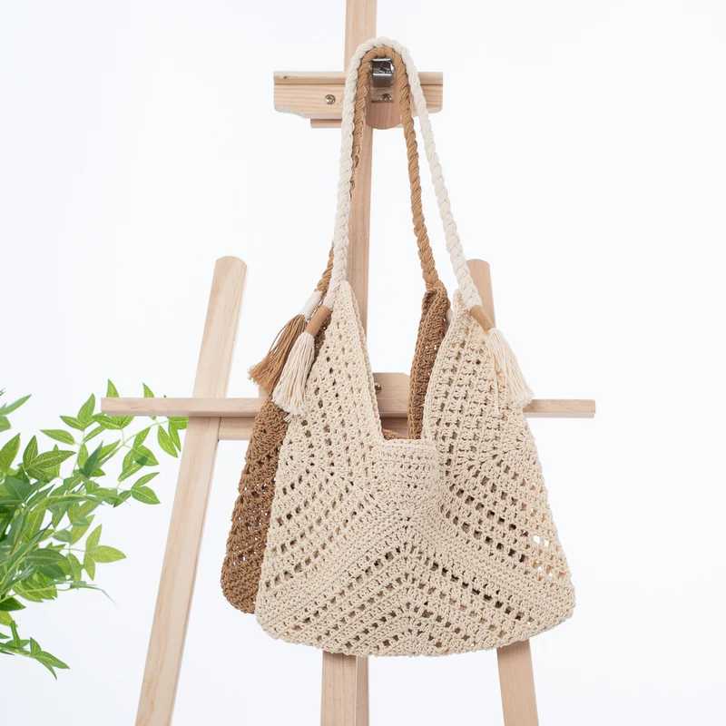 Geknotete Strandtasche Skanto