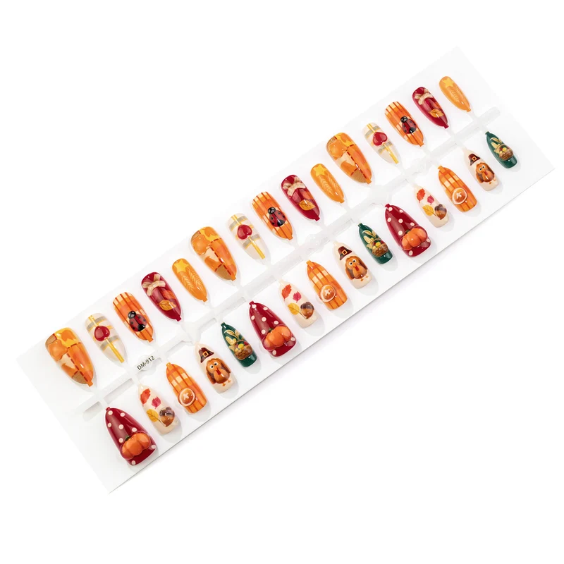 Saisonales thematisches manuelles Nagelkunst-Set