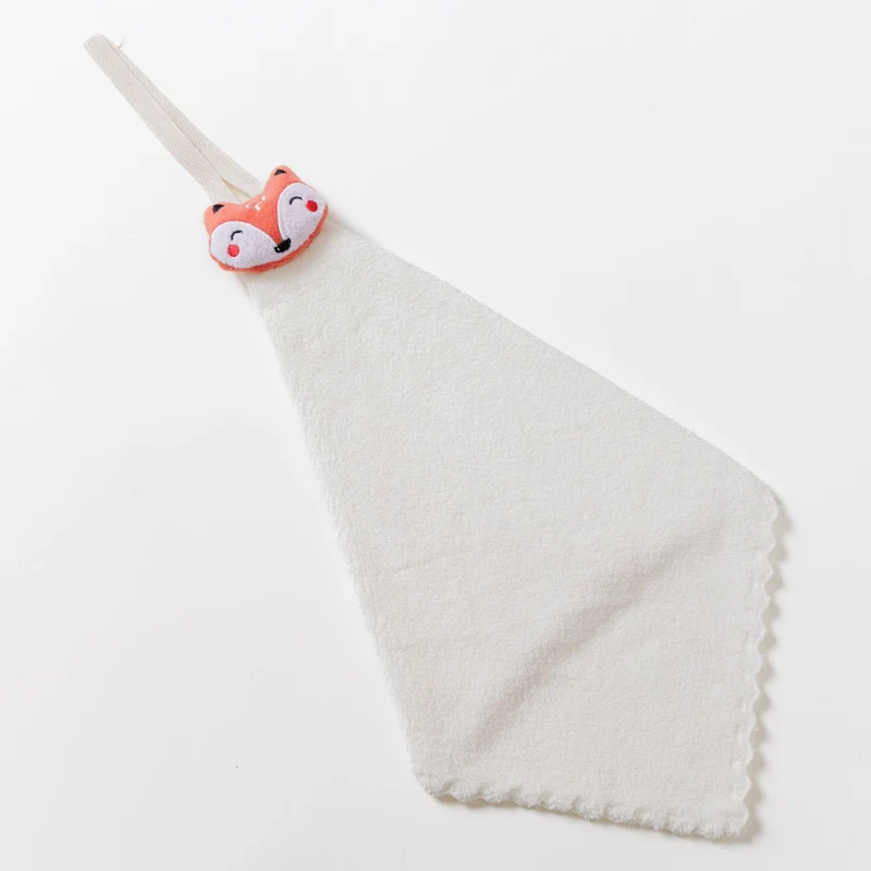 Plüsch-Maus-Hauben-Babybadetuch mit Aufhängeschlaufe
