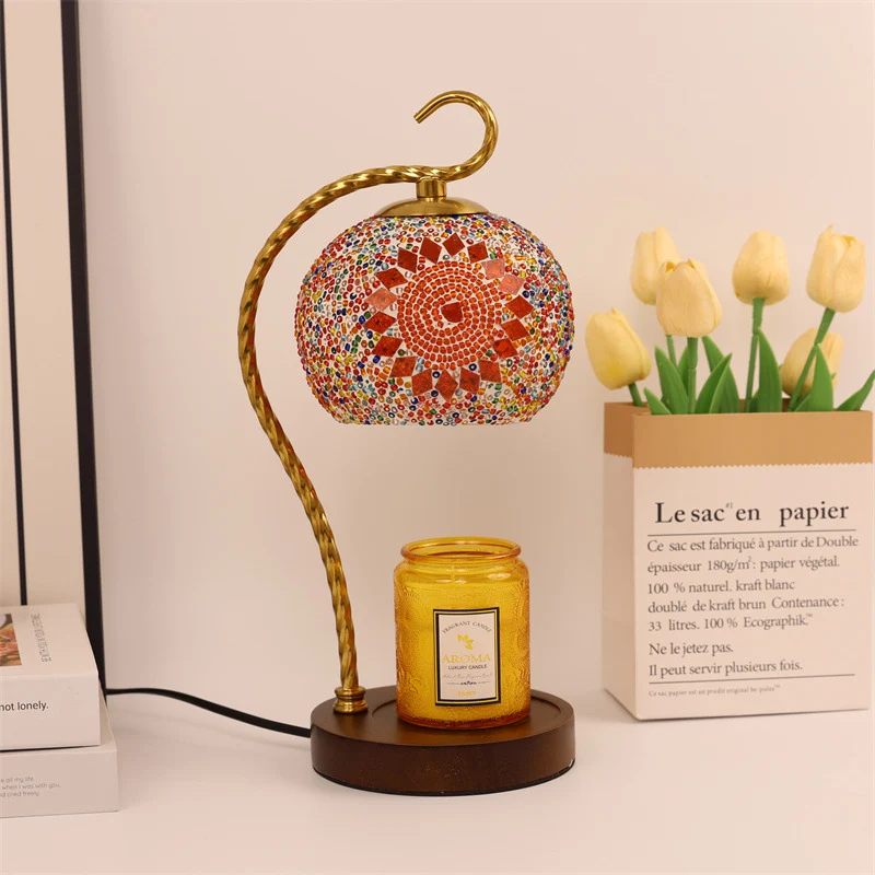 Mosaik-Glas-Dekorative Tischlampe