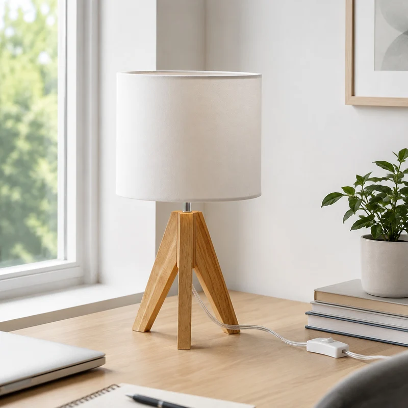 Moderne Dreibein Tischlampe