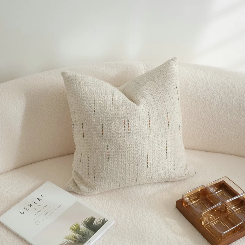 Texturiertes Geweben Accent Kissen für Sofa Dekor