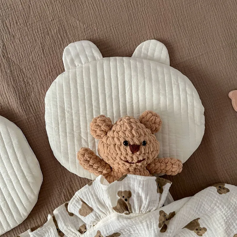 Gepolsterter Bärenohr-Nursery-Boden-Kissen