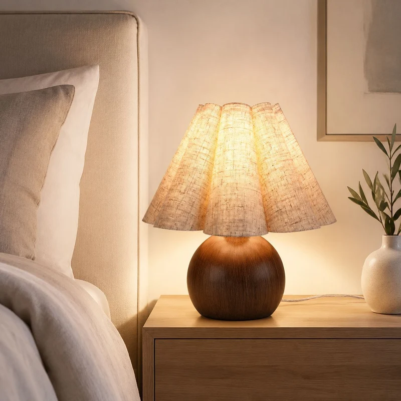 Dekorative Tischlampe