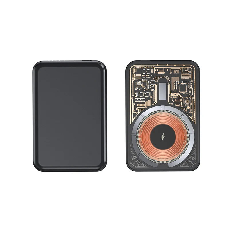 Magnetische Powerbank mit Qi-Technologie Skanto