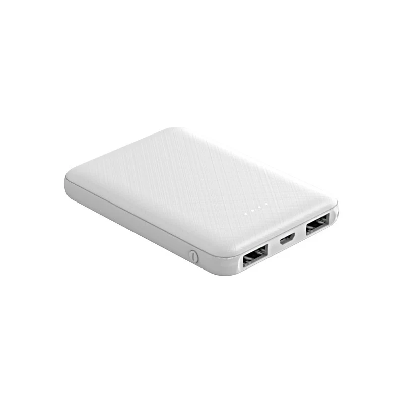 Leistungsstarke Powerbank mit zwei USB-Anschlüssen und Schnellladesystem Skanto