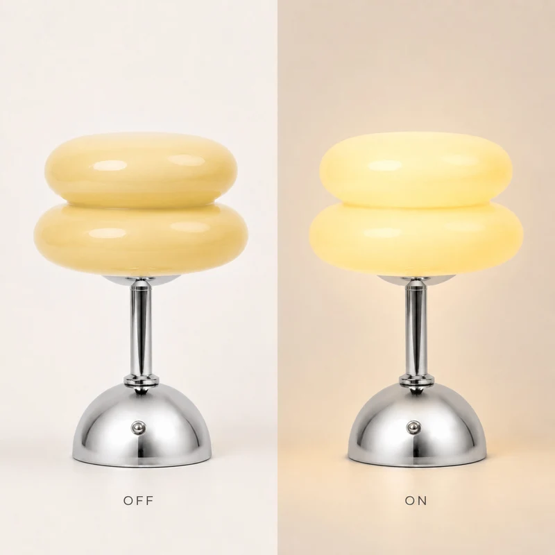 Zeitgenössische skulpturale Tischlampe