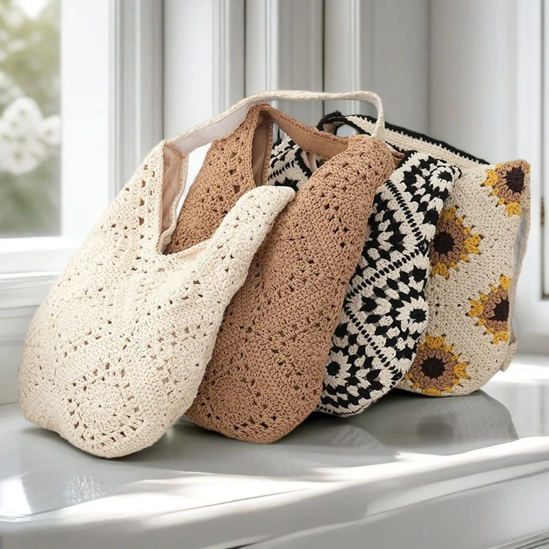 Handgefertigte Hobo Bag Skanto