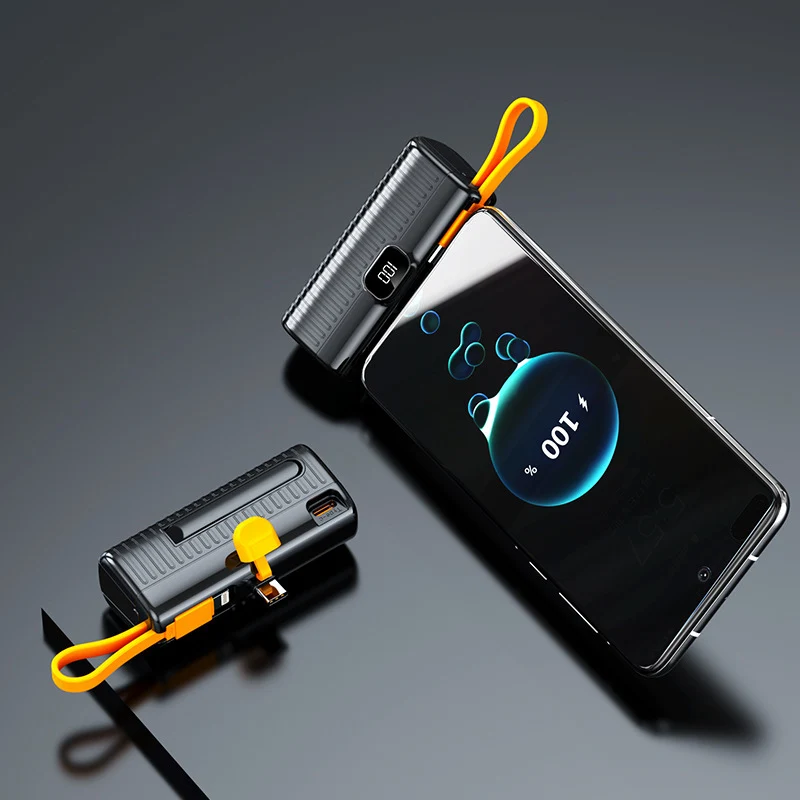 Leistungsstarke Powerbank mit Digitalanzeige und innovativem Design Skanto
