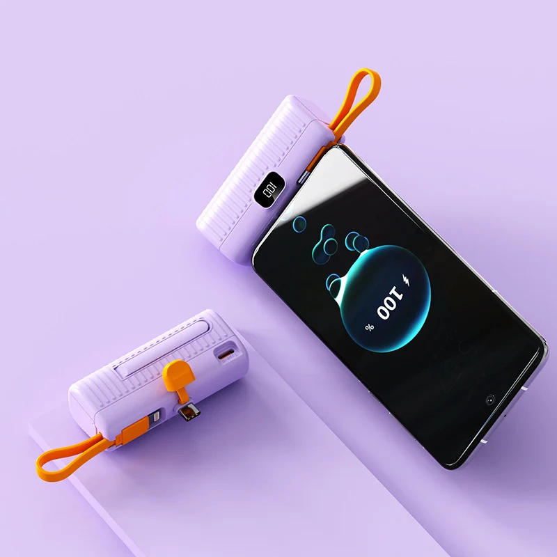 Leistungsstarke Powerbank mit Digitalanzeige und innovativem Design Skanto