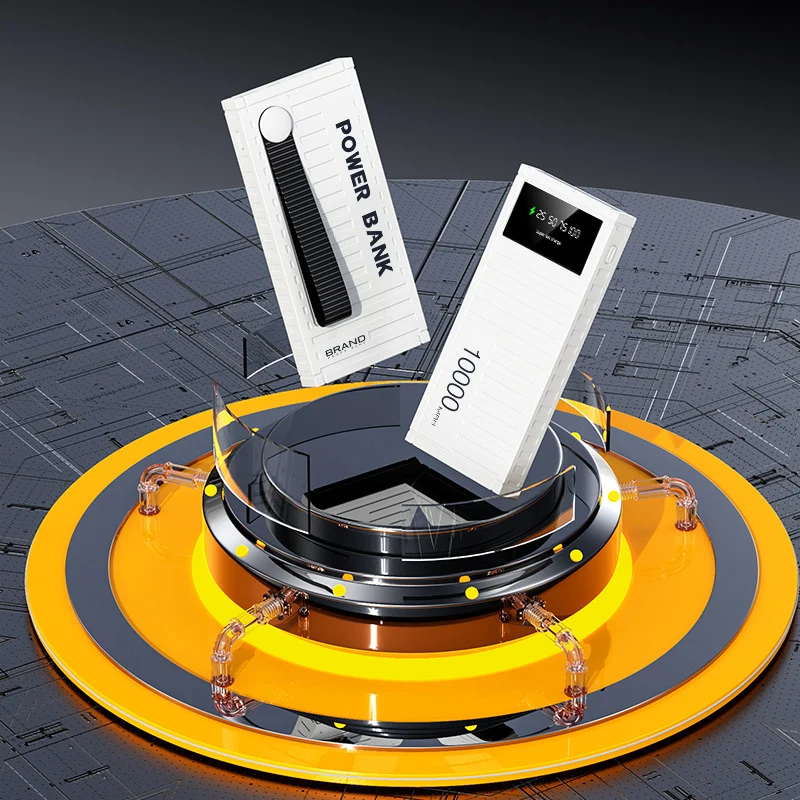 Kompakte Powerbank mit LED-Anzeige und Schnellladefunktion Skanto