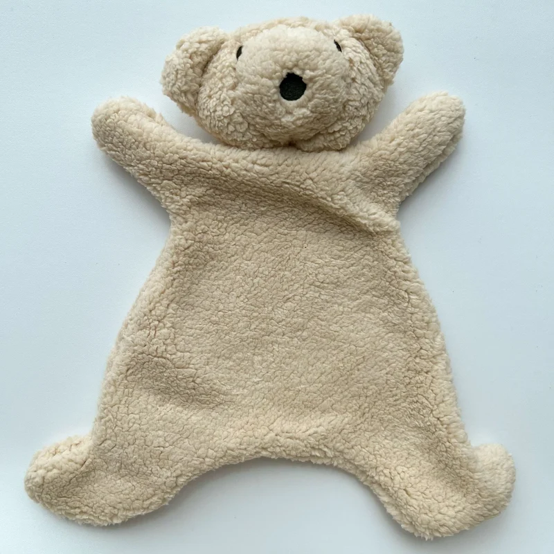 Plüsch Terry Tuch Teddy Bear Weicher Baby Komforter