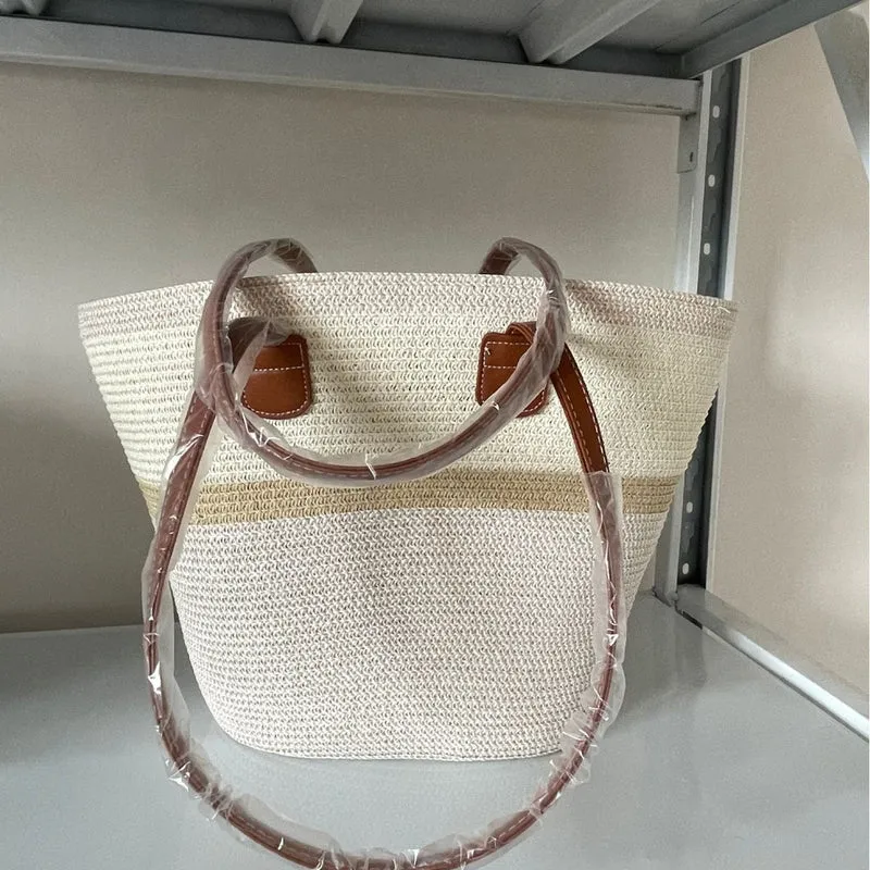 Elegante geflochtene Tragetasche Skanto